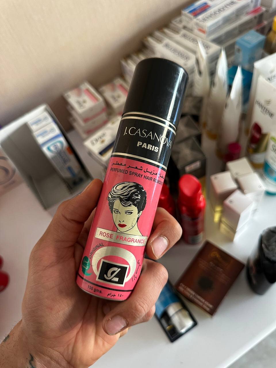 Casanova Rose Depilatory Spray