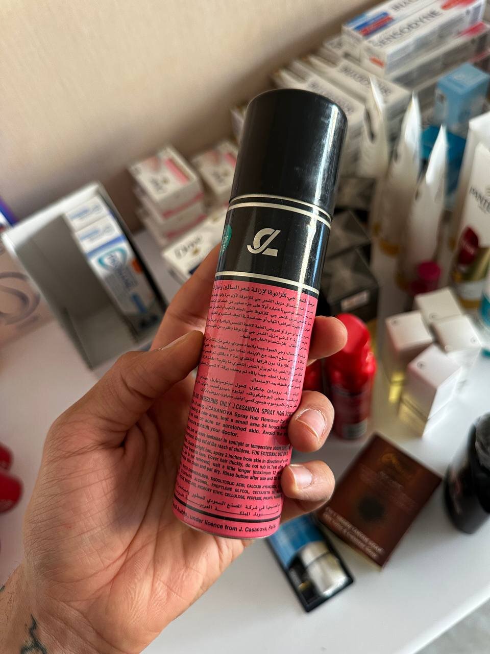 Casanova Rose Depilatory Spray