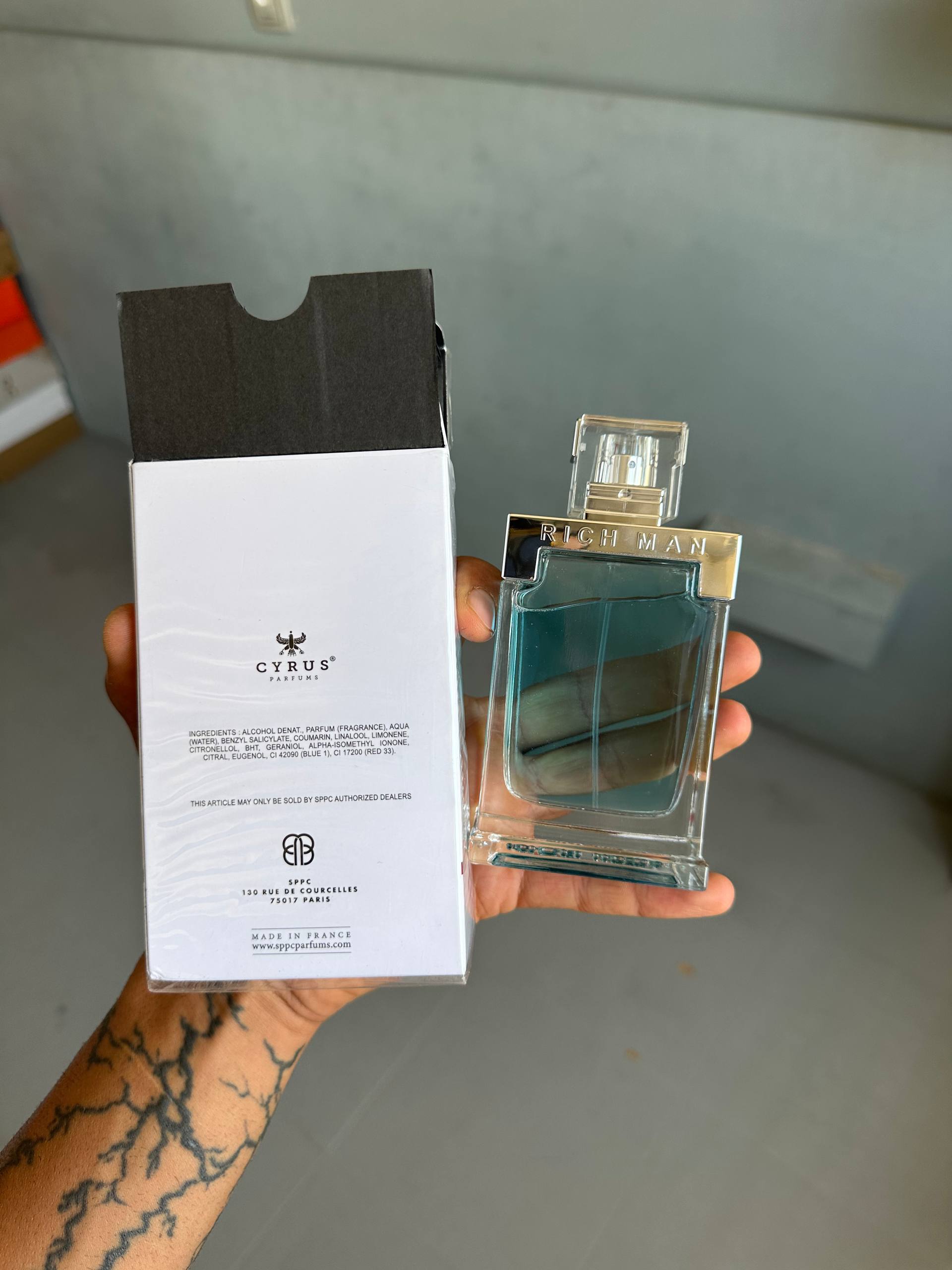 Paris Bleu Rich Man Eau de Toilette